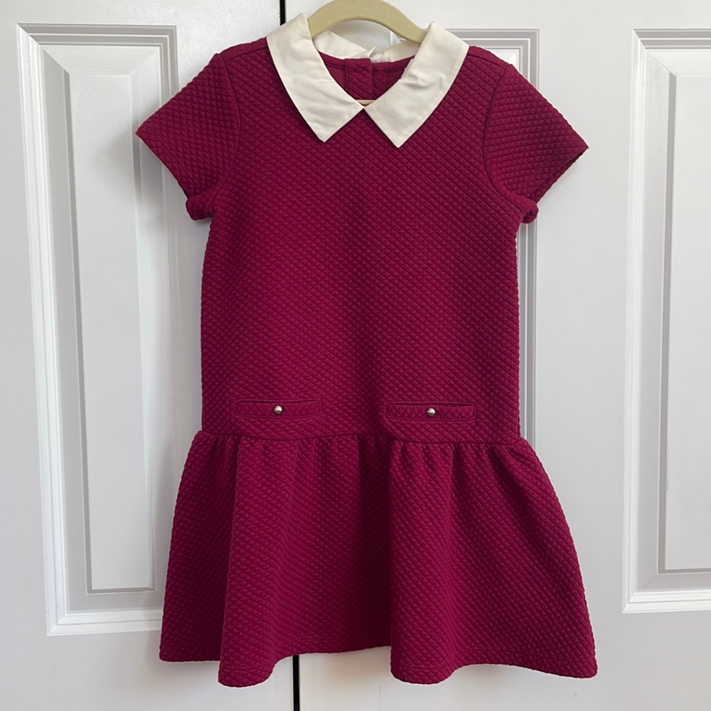 Janie and Jack Peter Pan collard drop waist dress